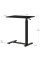 Стіл Hommex Mobidesk USB Black (арт. TH-010 Black) - стільниця чорна / ніжки чорні (коробок 1 шт.)