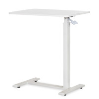 Стол Hommex Mobidesk Lite White (арт. TH-010 Lite White) - стільниця біла / ніжки білі (коробок 1 шт.)
