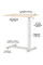 Стіл Hommex Mobidesk USB Maple (арт. TH-010 Maple) - стільниця клен / ніжки білі (коробок 1 шт.)