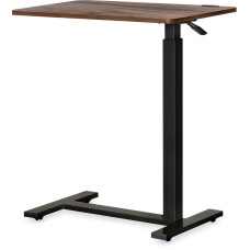 Стіл Hommex Mobidesk USB Walnut (арт. TH-010 Walnut) - стільниця горіхова / ніжки чорні (коробок 1 шт.)