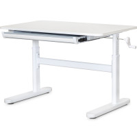 Дитячий стіл Evo-Kids TH-210 Lite White (арт.TH-210 W Lite) - стільниця біла / ніжки білі (коробок-1 шт.)