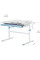 Детский стол Evo-кids TH-220 Blue (арт. TH-220 W/BL) - столешница белая / ножки голубые (коробок-1 шт.)