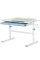 Детский стол Evo-кids TH-220 Blue (арт. TH-220 W/BL) - столешница белая / ножки голубые (коробок-1 шт.)