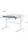 Дитячий стіл Evo-kids TH-220 Grey (арт.TH-220 W/G) - стільниця біла / ніжки сірі (коробок-1 шт.)