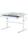 Дитячий стіл Evo-kids TH-220 Grey (арт.TH-220 W/G) - стільниця біла / ніжки сірі (коробок-1 шт.)
