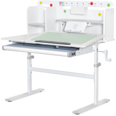 Дитячий стіл Evo-kids TH-230 Grey (арт. TH-230 W/G) - стільниця біла / ніжки сірі (коробок-1 шт.)