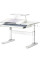 Дитячий стіл Evo-Kids TH-320 Grey (арт. TH-320 W/G) - стільниця біла /  накладки на ніжках сірі (коробок-1 шт.)
