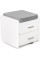 Комплект (S) Evo-Kids TH-330 Grey (парта + тумба) (арт. TH-330 + BD C3_GREY) - накладки сірі / оббивка сіра (коробок-2 шт.)