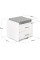 Комплект (S) Evo-Kids TH-330 Grey (парта + тумба) (арт. TH-330 + BD C3_GREY) - накладки сірі / оббивка сіра (коробок-2 шт.)