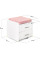 Комплект (S) Evo-Kids TH-330 Pink (парта + тумба) (арт.TH-330 + BD C3_PINK) - рожеві накладки / оббивка рожева (коробок-2 шт.)