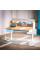 Дитячий стіл Evo-kids TH-360 Plus Blue (арт. TH-360 TG/BL Plus) - стільниця дерево / накладки на ніжках блакитні (коробок 3 шт.)