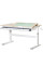 Детский стол Evo-kids TH-360 Lite Grey (арт. TH-360 TG/G Lite) - столешница дерево / накладки на ножках серые (коробок 1 шт.)