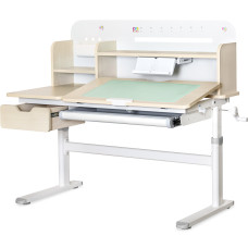 Дитячий стіл Evo-kids TH-360 Plus Grey (арт. TH-360 TG/G Plus) - стільниця дерево / накладки на ніжках сірі (коробок 3 шт.)