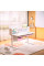 Детский стол Evo-kids TH-360 Plus Pink (арт. TH-360 WG/PN Plus) - столешница белая / накладки на ножках розовые (коробок 3 шт.)
