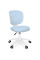 Дитяче крісло Evo-Kids Study Air Blue (арт. Y-101 KBL) - спинка сітка / сидіння тканина / блакитне (коробок-1 шт.)
