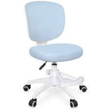 Дитяче крісло Evo-Kids Study Air Plus Blue (арт. Y-101 KBL Plus) - спинка сітка / сидіння тканина / блакитний (коробок-1 шт.)