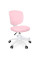 Детское кресло Evo-Kids Study Air Plus Pink (арт. Y-101 KP Plus) - спинка сетка / сиденье ткань / розовый (коробок-1 шт.)