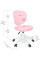Детское кресло Evo-Kids Study Air Plus Pink (арт. Y-101 KP Plus) - спинка сетка / сиденье ткань / розовый (коробок-1 шт.)