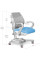 Кресло Mealux Ergoback BL (арт.Y-1020 BL) - обивка голубая однотонная (коробок-1 шт.)
