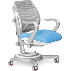 Крісло Mealux Ergoback BL (арт.Y-1020 BL) - оббивка блакитна однотонна (коробок-1 шт.)