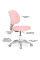 Дитяче крісло Evo-kids Limpi Pink (арт.Y-212 KP) - обивка рожева однотонна (коробок-1шт.)