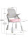 Дитяче крісло Mealux Neo Air Static Pink Grey (арт.Y-306 KPG) - оббивка сіра / рожева (коробок-1 шт.)