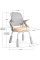 Дитяче крісло Mealux Neo Air Static Peach (арт.Y-306 PG) - оббивка персикова / сіра (коробок-1 шт.)