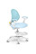 Дитяче крісло Evo-kids Mio Air Blue (арт.Y-307 KBL) - оббивка блакитна однотонна (коробок-1шт.)