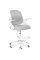 Крісло Mealux Neo Air Grey (арт.Y-308 G) - оббивка сіра однотонна (коробок-1 шт.)