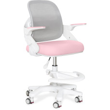 Крісло Mealux Neo Air Pink Grey (арт.Y-308 KPG) - оббивка сіра / рожева (коробок-1 шт.)