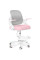 Крісло Mealux Neo Air Pink Grey (арт.Y-308 KPG) - оббивка сіра / рожева (коробок-1 шт.)