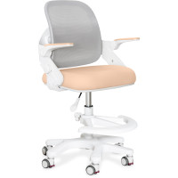 Крісло Mealux Neo Air Peach (арт.Y-308 PG) - оббивка персикова / сіра (коробок-1 шт.)