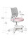 Дитяче крісло Mealux Y-312 Pink Grey (арт.Y-312 KPG) - оббивка рожева / сіра (коробок-1 шт.)