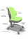 Крісло дитяче ErgoKids GT Y-402 ortopedic green - оббивка зелена однотонна (коробок-1 шт.)