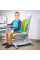 Крісло дитяче ErgoKids GT Y-402 ortopedic green - оббивка зелена однотонна (коробок-1 шт.)