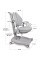 Крісло дитяче ErgoKids GT Y-404 ortopedic grey - оббивка сіра однотонна (коробок-1 шт.)