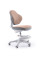 Дитяче крісло Evo-Kids Mio Classic Brown (арт.Y-405 BR) - оббивка бежева однотонна (коробок-1 шт.)