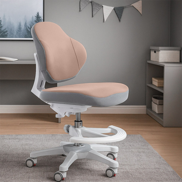 Дитяче крісло Evo-Kids Mio Classic Brown (арт.Y-405 BR) - оббивка бежева однотонна (коробок-1 шт.)