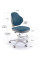 Дитяче крісло Evo-Kids Mio Classic Dark blue (арт.Y-405 DB) - оббивка синя однотонна (коробок-1 шт.)