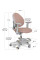 Детское кресло Evo-kids Mio-BR (арт.Y-407 BR) - обивка светлая коричневая однотонная (коробок-1шт.)