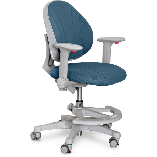 Детское кресло Evo-kids Mio-DB (арт.Y-407 DB) - обивка синяя однотонная (коробок-1шт.)