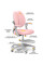 Дитяче крісло Mealux Sprint Duo Pink (арт.Y-412 KP) - оббивка рожева однотонна (коробок-1шт.)
