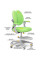 Дитяче крісло Mealux Sprint Duo Green (арт.Y-412 KZ) - оббивка зелена однотонна (коробок-1шт.)