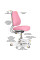 Дитяче крісло Evo-Kids Mio Ergo Lite Pink (арт.Y-507 Lite KP) - оббивка рожева однотонна (коробок-1шт.)