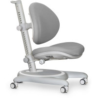 Дитяче крісло Mealux Ortoback Grey (арт.Y-508 G) - оббивка сіра однотонна (коробок-1 шт.)
