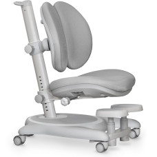 Дитяче крісло Mealux Ortoback Duo Base Grey (арт. Y-510 G Base) - оббивка сіра однотонна (коробок-2 шт.)
