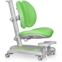 Дитяче крісло Mealux Ortoback Duo Base Green (арт.Y-510 KZ Base) - оббивка зелена однотонна (коробок 2 шт.)