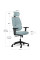 Крісло Mealux Leo Air Grey / Blue (арт.Y-543 KBGL) - оббивка сітка / сіро-блакитна однотонна (коробок-1 шт.)