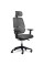 Крісло Mealux Leo Air Plus Dark Grey (арт.Y-546 KBG) - оббивка сітка / сіра однотонна (коробок-1 шт.)