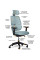Крісло Mealux Leo Air Plus Grey / Blue (арт.Y-546 KBGL) - оббивка сітка / сіро-блакитна однотонна (коробок-1 шт.)